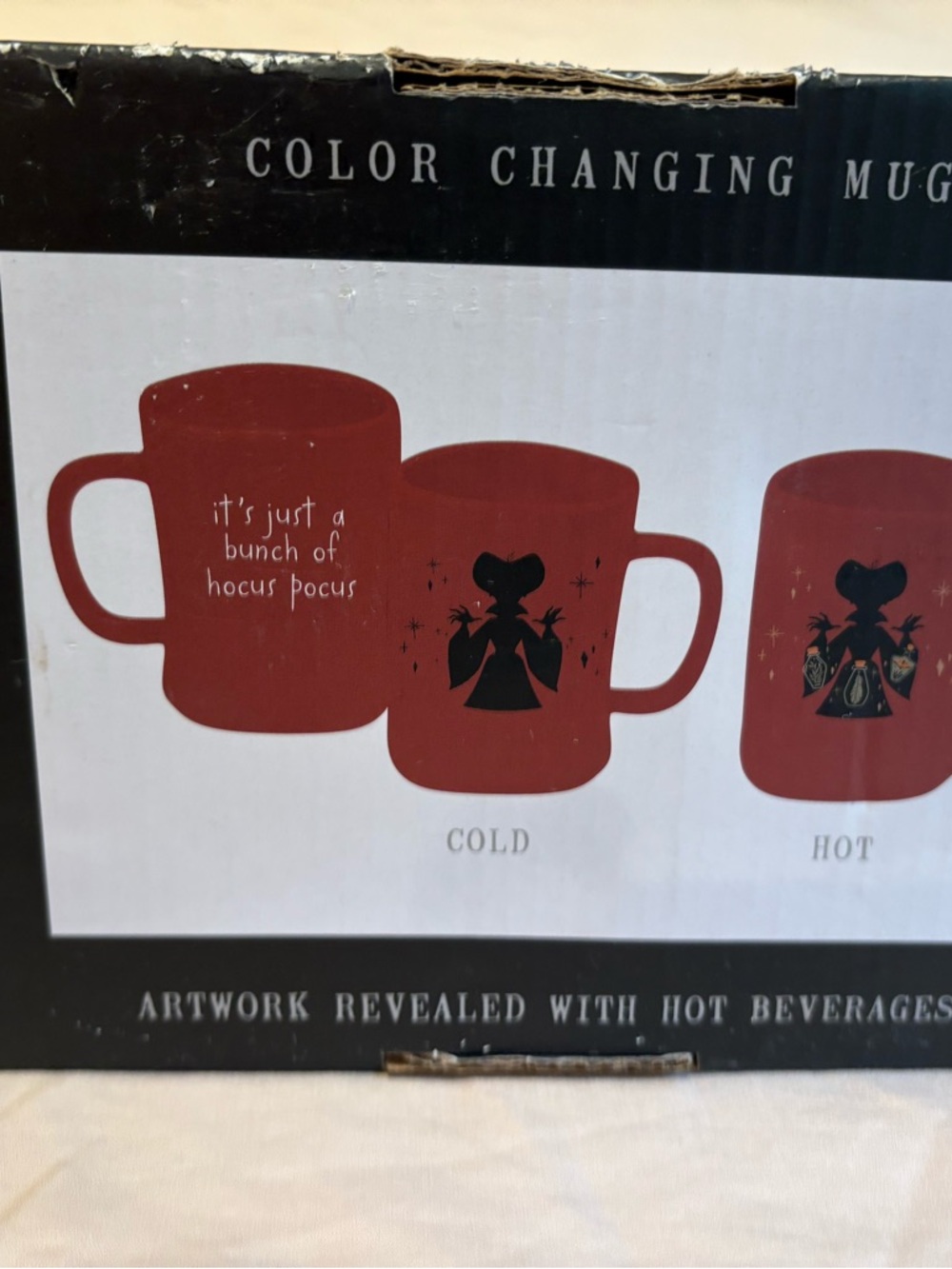 Disneys HOCUS POCUS color changing mug - Rae Dunn Artisan Collection - Picture 2 of 5